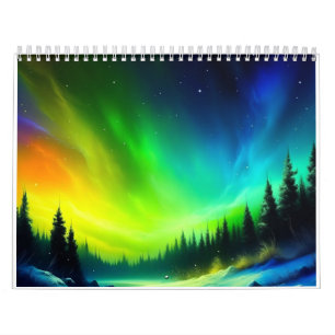 Aurora Borealis Calendar Kalender
