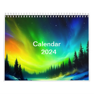 Aurora Borealis Calendar Kalender