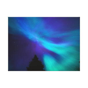 Aurora Borealis   Canada Ontario Sudbury Leinwanddruck