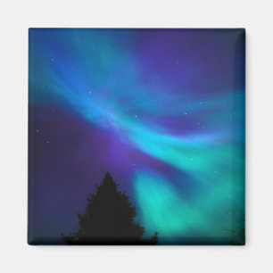 Aurora Borealis   Canada Ontario Sudbury Magnet