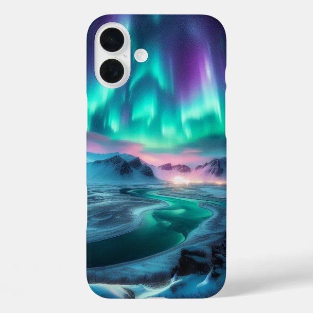 Aurora Borealis Case-Mate iPhone Hülle (Rückseite)