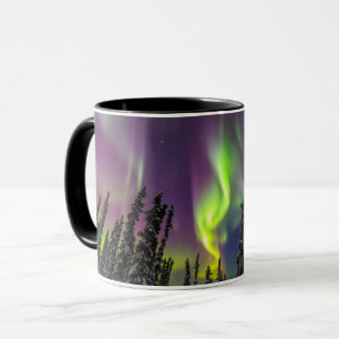 Aurora Borealis Fairbanks, Alaska Tasse