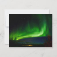 Aurora Borealis Farben Der nächtliche Himmel