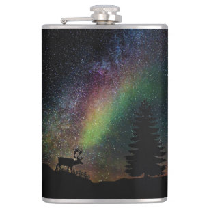 Aurora Borealis Flachmann