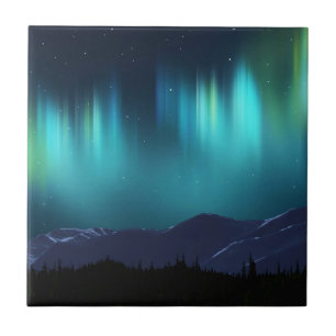Aurora Borealis Fliese
