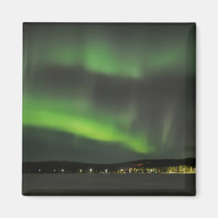 Aurora borealis im Himmelmagnet Magnet