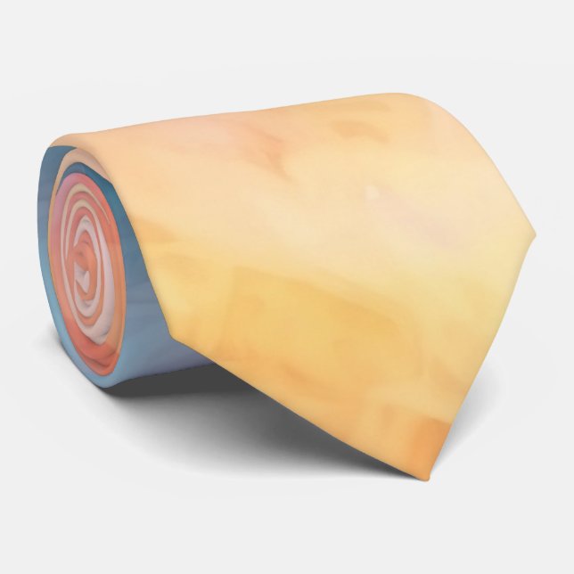 Aurora Borealis Inspiriert Neck Tie Krawatte (Gerollt)