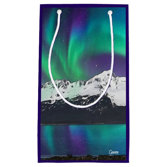 Aurora Borealis - Kleine Geschenktasche Kleine Geschenktüte (Vorderseite)