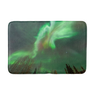 Aurora Borealis Nordlicht Fairbanks Badematte