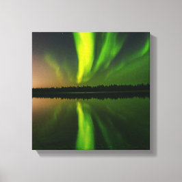 Aurora Borealis Nordlichter Norwegen Leinwanddruck