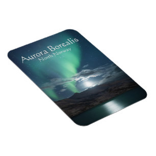 Aurora Borealis Nordnorwegen Magnet