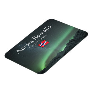 Aurora Borealis North Norwegen Souvenir Magnet