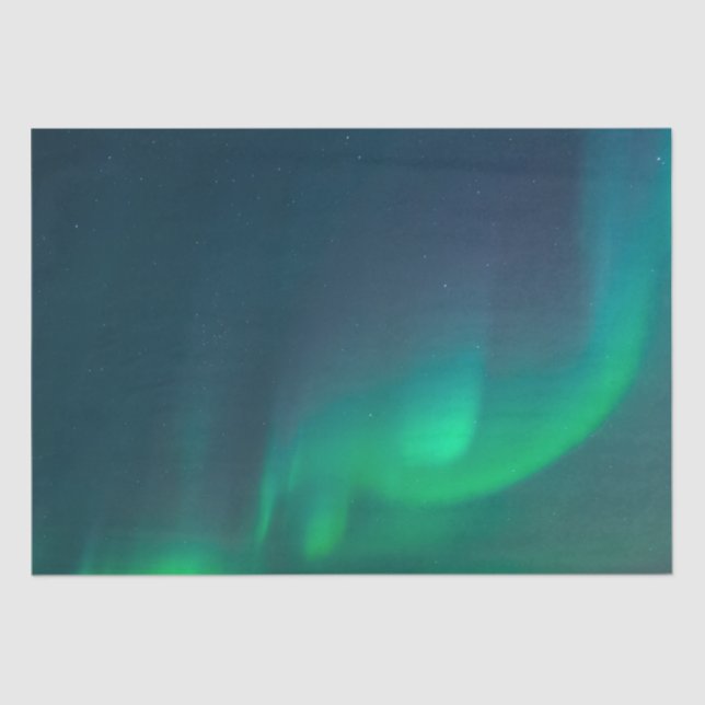 Aurora Borealis Northern Lights Alaska Sky Seidenpapier (Vorderseite)