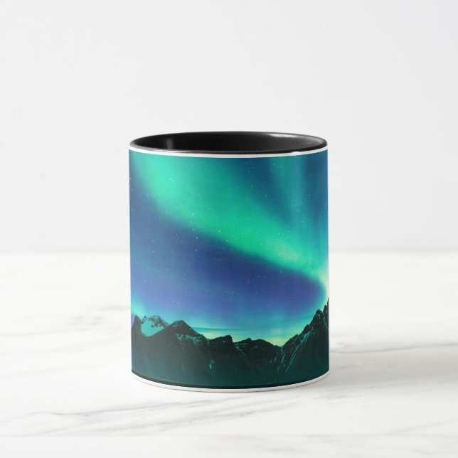 Aurora Borealis Northern Lights Tasse (Zentrum)