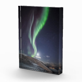 Aurora Borealis Norwegen Fotoblock
