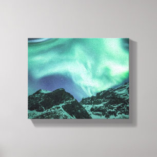 Aurora Borealis Norwegen Leinwanddruck