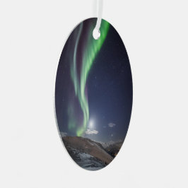 Aurora Borealis Norwegen Ornament Aus Metall