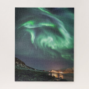 Aurora Borealis Norwegen Puzzle