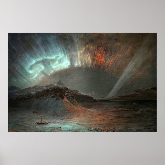 Aurora Borealis Poster (Vorne)