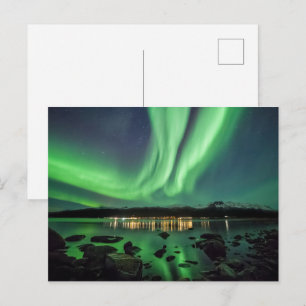 Aurora Borealis Postkarte