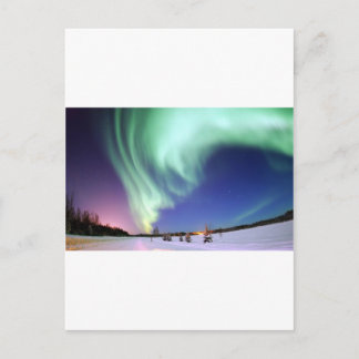 Aurora Borealis Postkarte