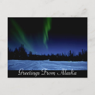 Aurora Borealis Postkarte