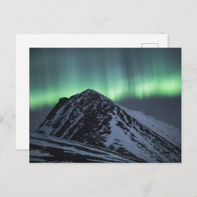Aurora Borealis Postkarte (Vorne/Hinten)