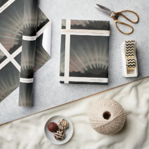 Aurora Borealis Print, Trouvelot, 1881, Wiederherg Geschenkpapier