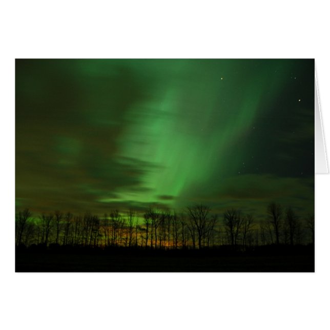 Aurora Borealis Real Northern Lights (Vorderseite (Horizontal))