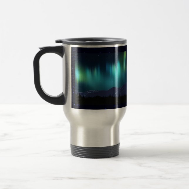 Aurora Borealis Reisebecher (Links)