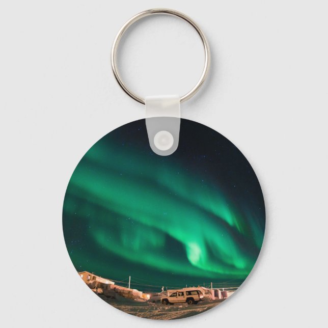 Aurora Borealis Schlüsselanhänger (Vorderseite)