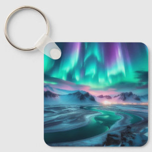 Aurora Borealis Schlüsselanhänger