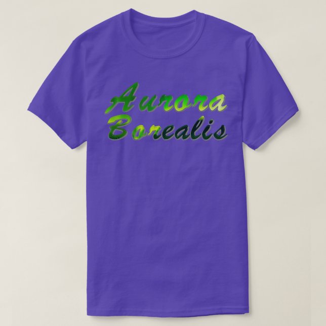 Aurora Borealis T-Shirt (Design vorne)