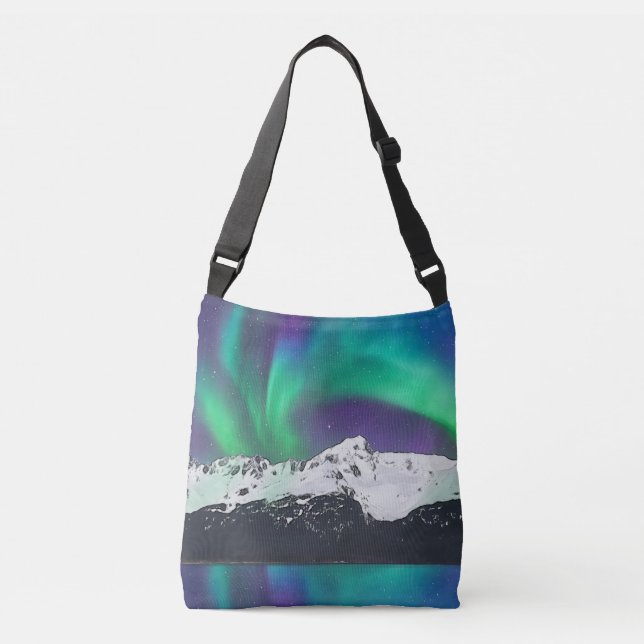 Aurora Borealis - Tasche über den Körper (Vorderseite)