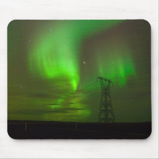 Aurora Borealis über Nesjavellir #2 Mousepad
