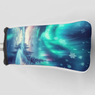 aurora borealis/Weihnachten/Winter Golf Headcover