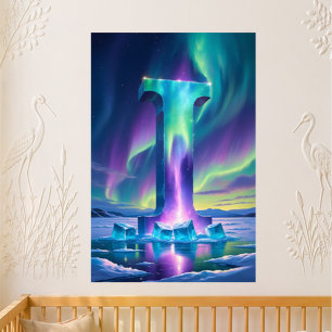 Aurora Brief I Poster   Nordlichter Kunstprint