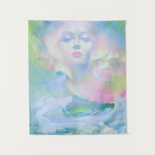 Aurora by Clive Henry pastel light Wandteppich