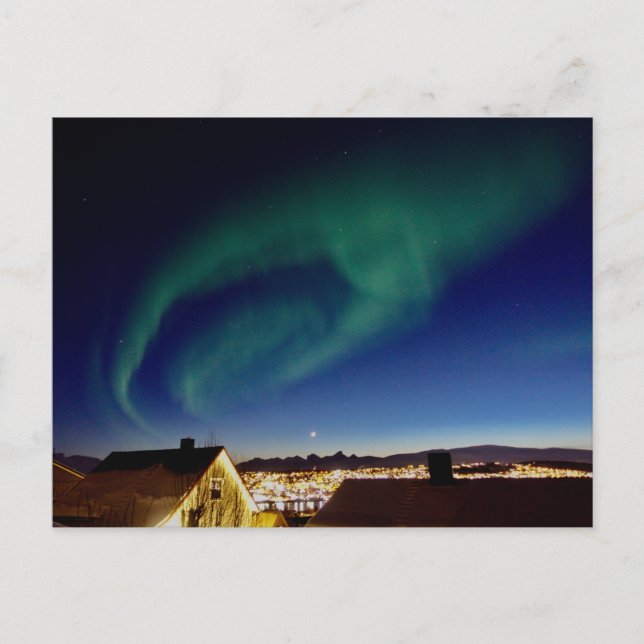 Aurora City Holiday Postkarte (Vorderseite)