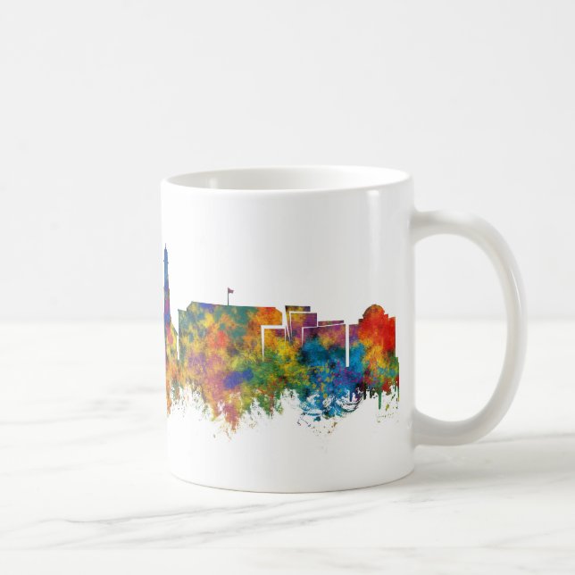 Aurora Colorado Skyline Kaffeetasse (Rechts)