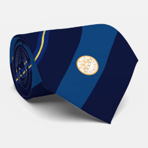 Aurora (Colorado) Stadtflagge Neck Tie Krawatte