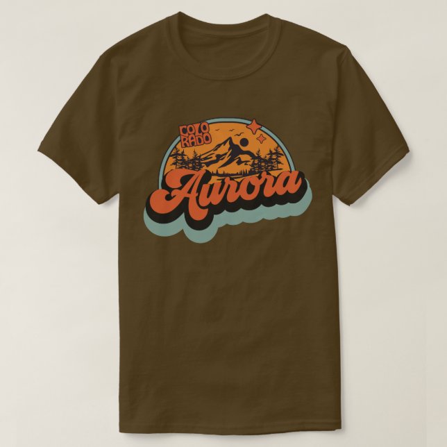 Aurora, Colorado T-Shirt (Design vorne)