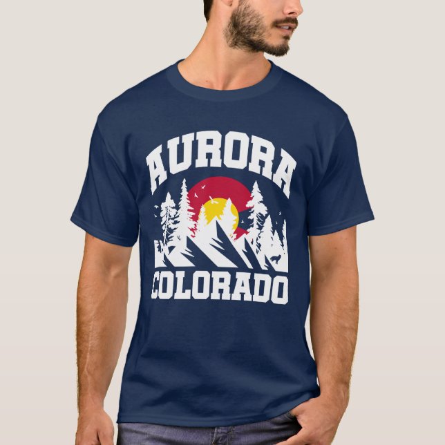 Aurora, Colorado T-Shirt (Vorderseite)