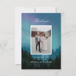 Aurora danken Ihnen Dankeskarte