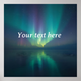 Aurora Dreams - Individuell gestaltete Northern Li Poster