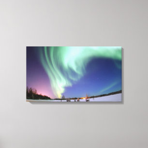 Aurora eingewickelter Leinwanddruck