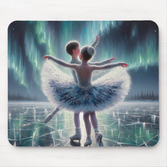 Aurora Eis-Ballett Mousepad (Vorne)