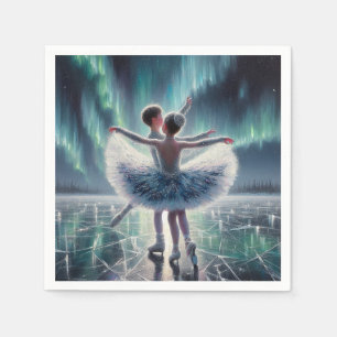 Aurora-Eisballett Serviette