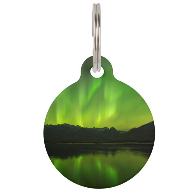 Aurora-Flickwerk Haustiermarke (Vorderseite)