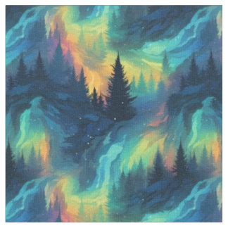 Aurora Forest Stoff